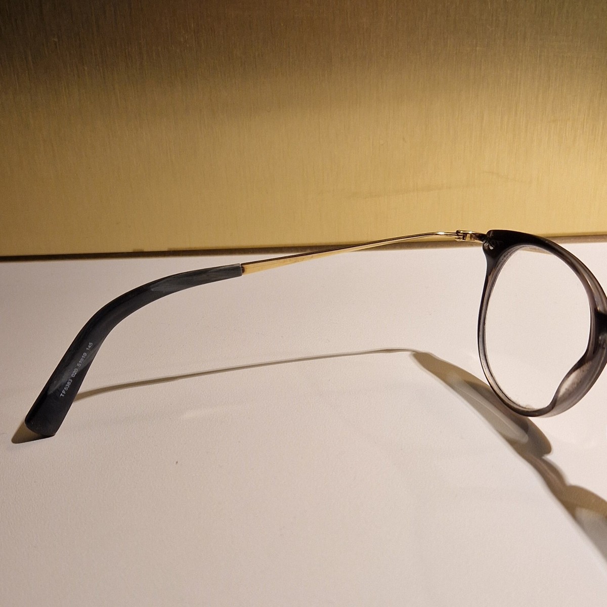 Tom Ford Grey Frame Eyewear Glasses, TF5383 020 51-19 | eBay