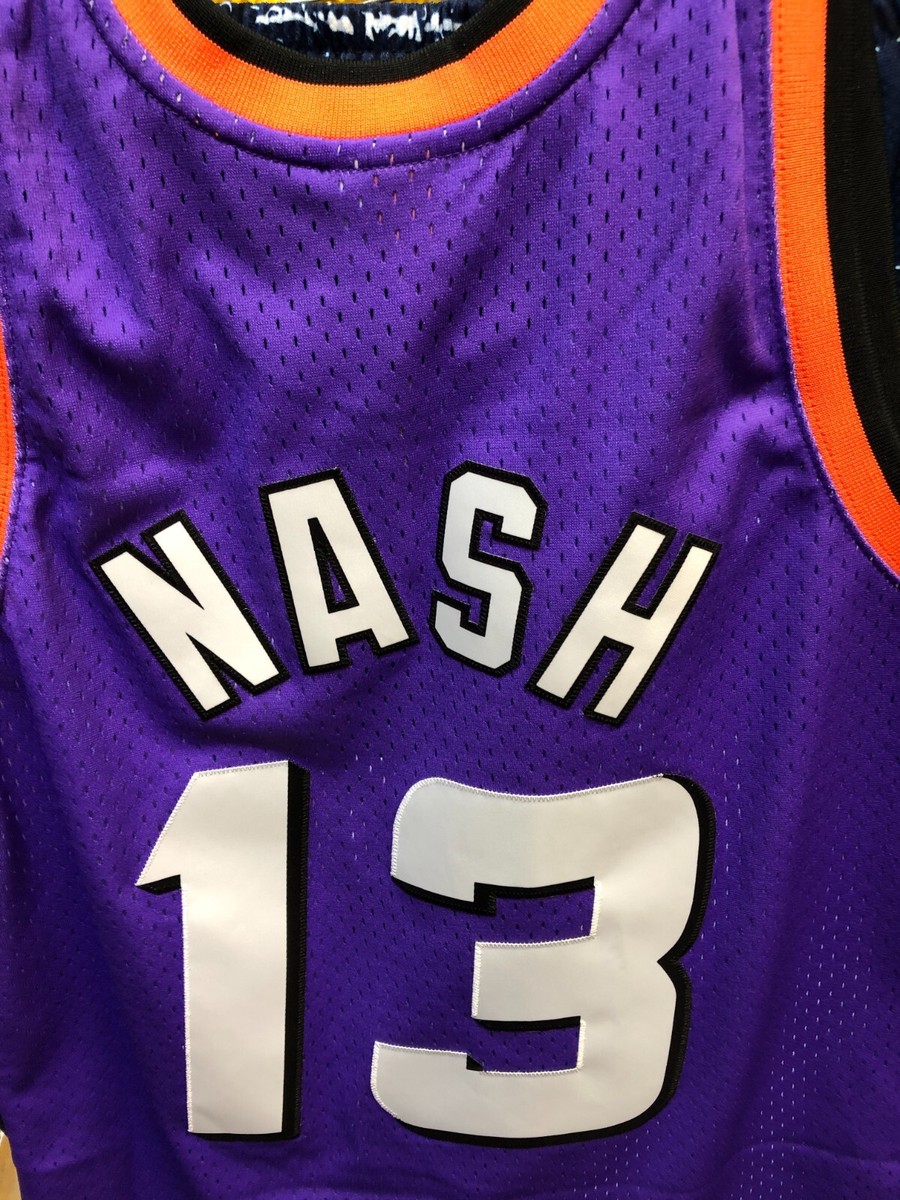 Autographed Steve Nash Retro Suns Jersey - /assist