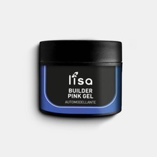 LISA GEL BUILDER PINK ROSA RICOSTRUZIONE UNGHIE 30 ML PROFESSIONALE MADE IN USA