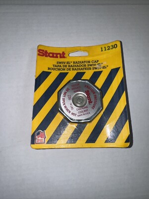 Stant Swiv-El Radiator Cap 11230 16 Lbs Pressure NOS in Package New Made in USA