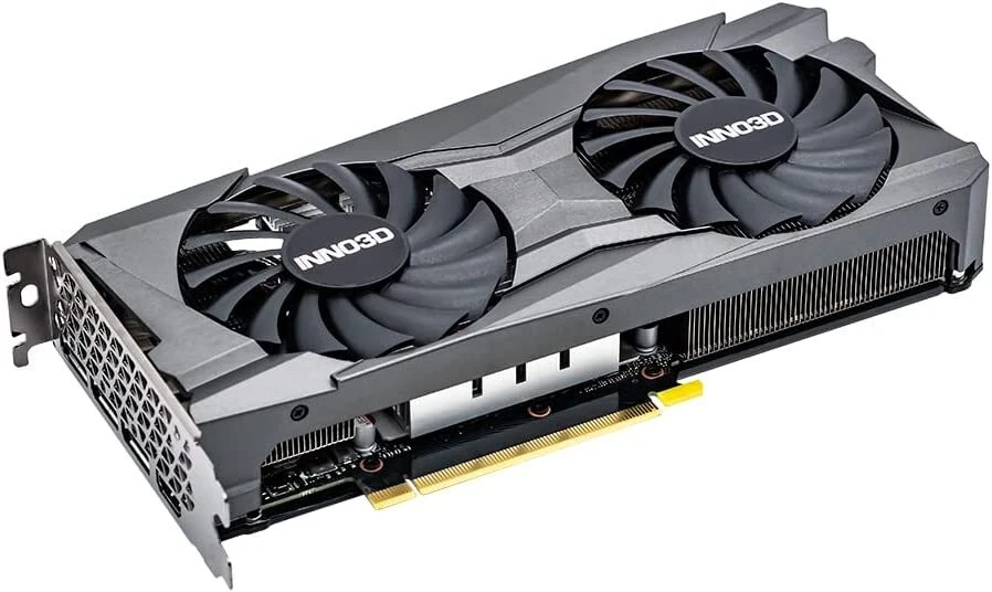 Inno3D GeForce RTX 3050 8GB Twin X2 OC graphic card - 8GB DDR6, 3 x DP 1 x HDMI - Image 3 of 4