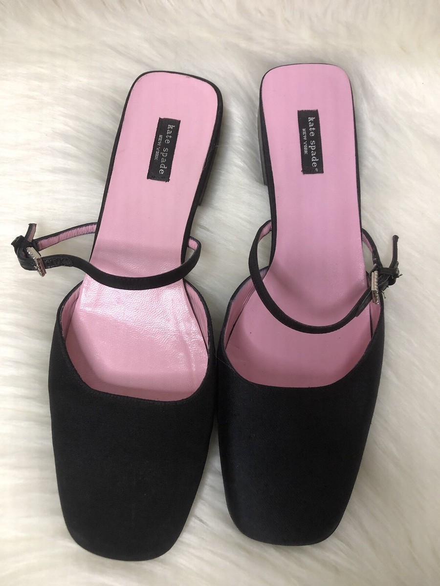 ⭐︎キフウ⭐︎ katespade 黒 エナメル　フラットシューズ サイズ8 ケイトスペード Kate spade フラットシューズ 8M - エナメル