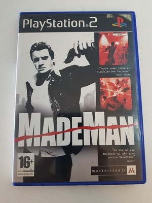 Made Man PS2 PAL Spanien Komplett PlayStation 2 Mastertronic