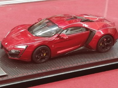 W MOTORS Lykan Hypersport Mini Car Vehicle Model Small Scale Toy
