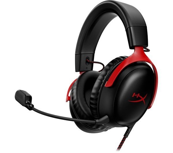 HYPERX Cloud III Gaming Headset - Black & Red - Grade C