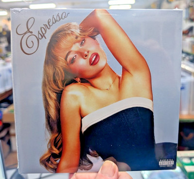 Sabrina Carpentar Espresso Chocolate Brown Colored Vinyl Record 7'' NEW SEALED
