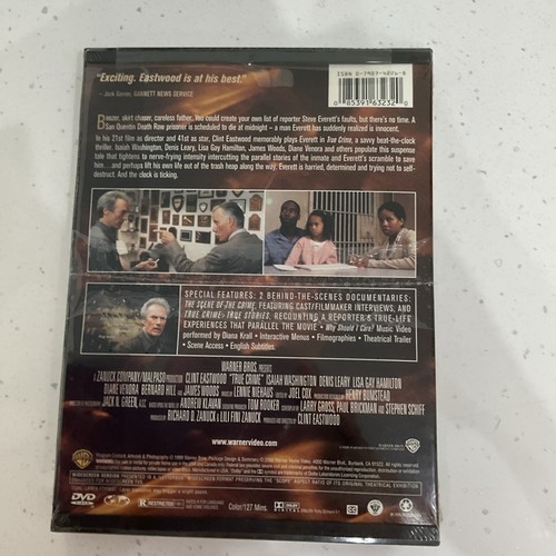 True Crime (DVD) Clint Eastwood BRAND NEW FACTORY SEALED COLLECTION - Bild 4 von 4