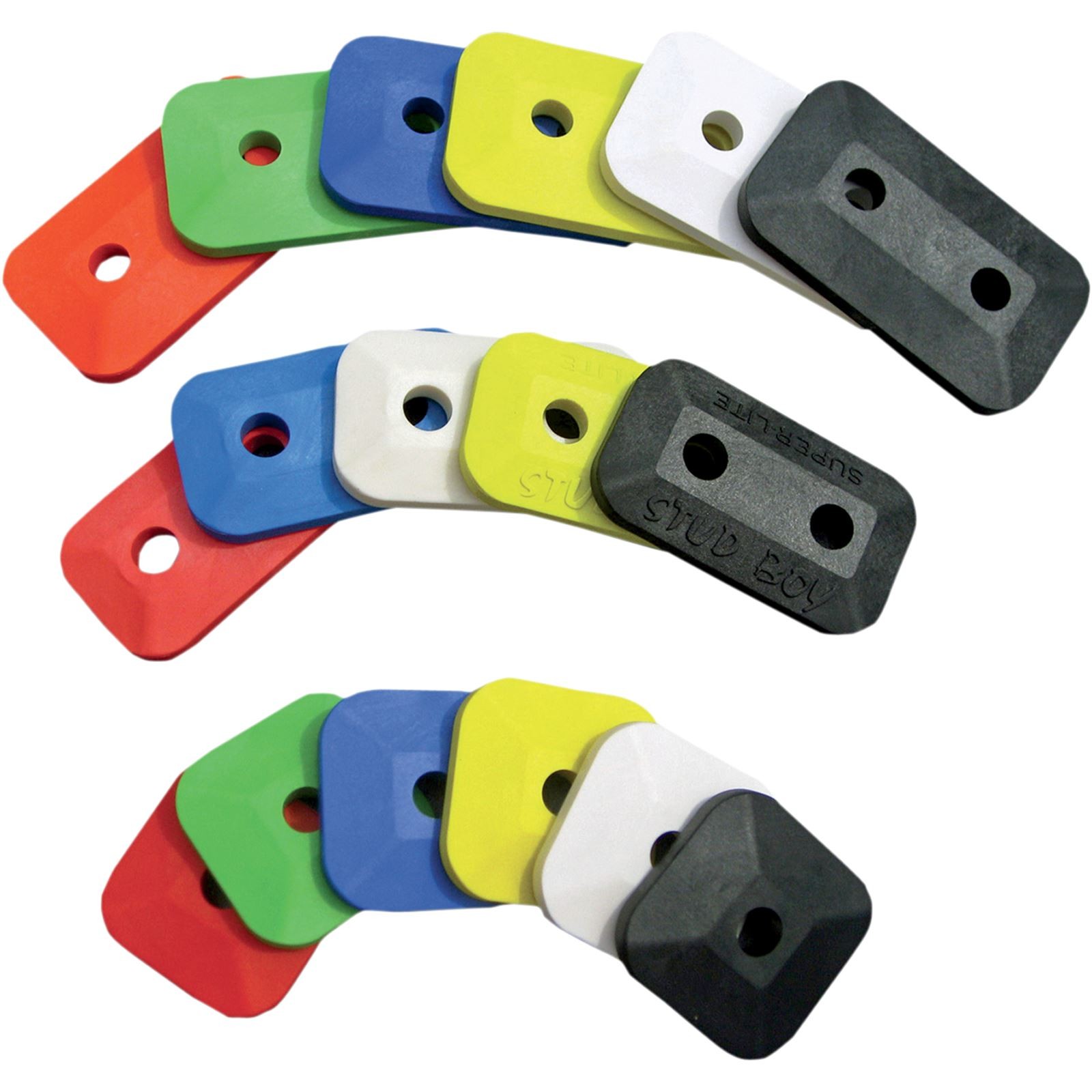 Stud Boy Super-Lite Plus Backers - Black - 96/Pack 2462-P3-BLK