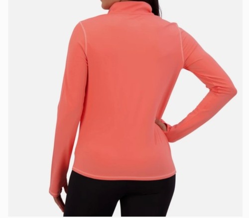 NEW Soybu Women's Long Sleeve Quarter Zip Mock Neck Active Top Size XXL - Picture 2 of 2