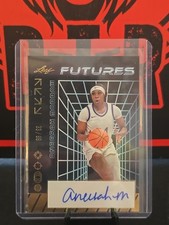 Aneesah Morrow /99 Auto Gold (RC) SSP 2024 Leaf Futures Connecticut Sun LSU Star