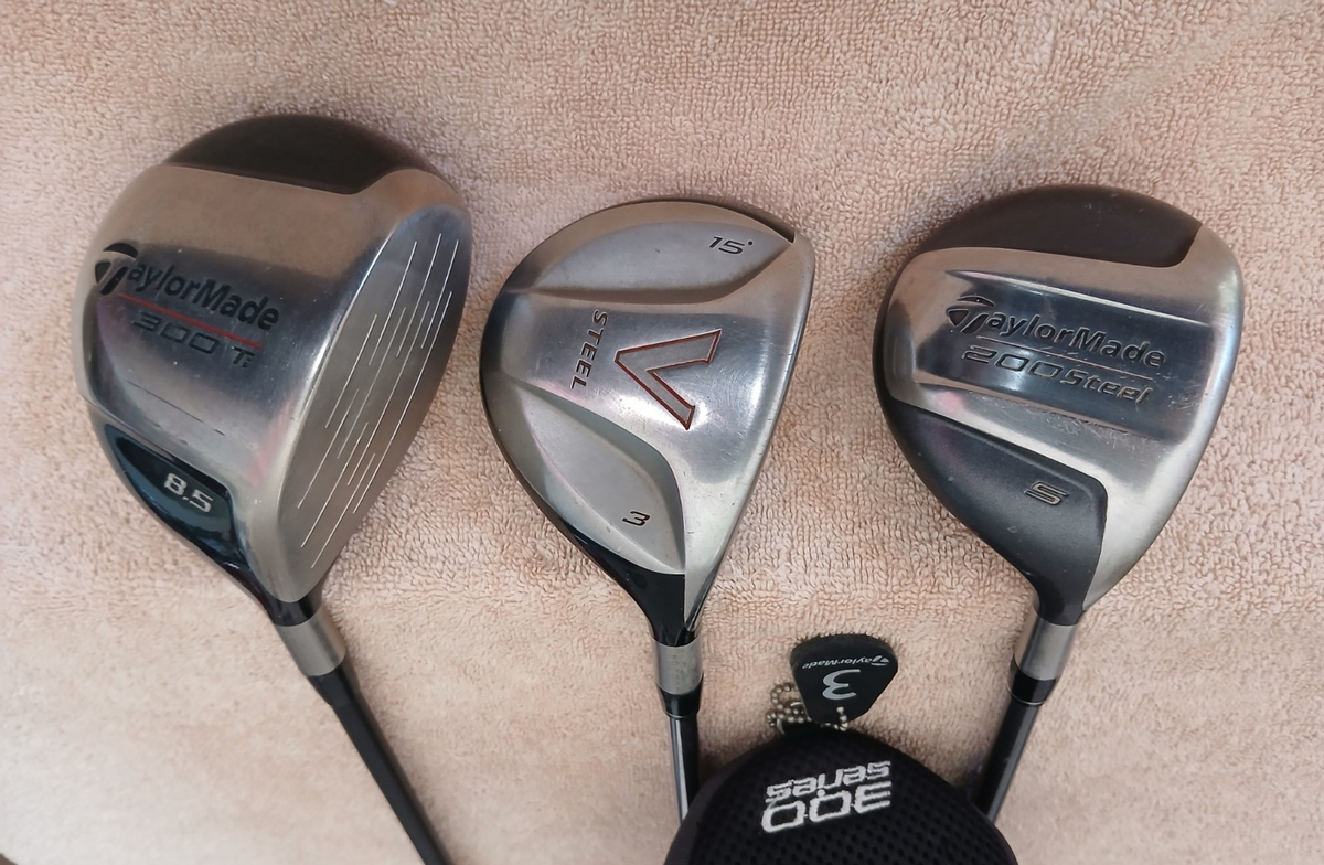 TZ GOLF - TaylorMade 300 Ti 8.5* MINI Driver, V Steel 3 W, 200 5W