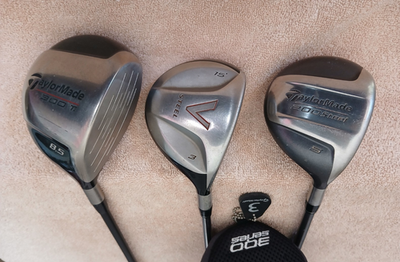 TZ GOLF - TaylorMade 300 Ti 8.5* MINI Driver, V Steel 3 W, 200 5W