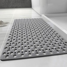 Casa and Beyond Shower Mat, Non Slip Bath Mat and Shower Mat with Suction Cup...
