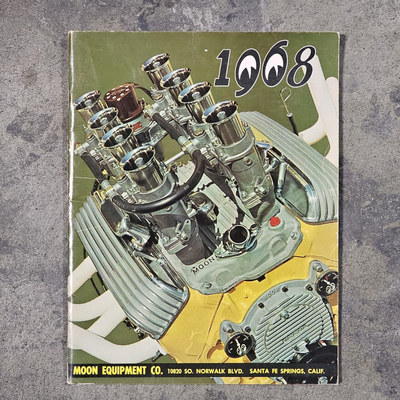 1968 MOONeyes CatAloG Vintage Drag Racing HOT ROD Custom speed