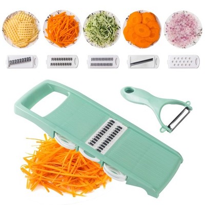 Nbguigdstr Mandoline Food Slicer for Kitchen 7in1 Vegetable/Cheese/Potato/Car...