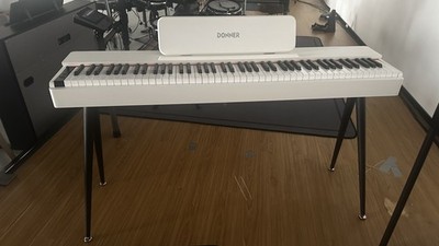 Donner OURA S100 88-Tasten Digitalpiano, gewichtete Tasten Bluetooth & 15 Klänge