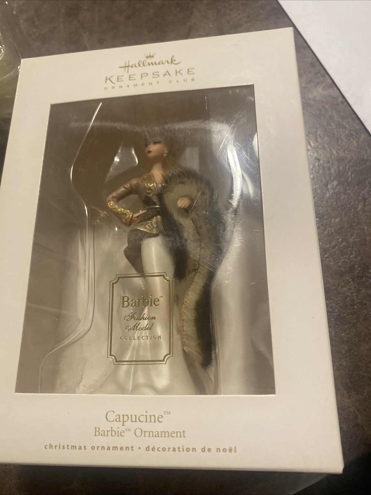 50 Years of Fabulous! Barbie 2009 Hallmark Ornament and Capuchins Barbie NIB