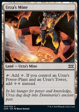 Magic/MTG Urza's Mine 2XM-329 Common Englisch Excellent