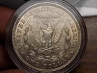 MORGAN SILVER DOLLAR 1921 AU+ FROSTY TONER 90% SILVER DOLLAR