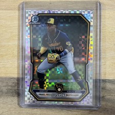 2026 Bowman Chrome Luis Pena X-Fractor Refractor Prospects #BCP-120 SP Brewers