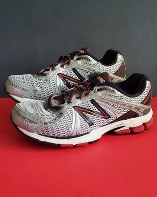 New Balance Men's 780 V3 Abzorb Sneaker Size 10 4E (extra wide) red/black/silver