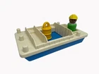 Vintage Fisher Price Little People Offshore Cargo Base Replacement Parts