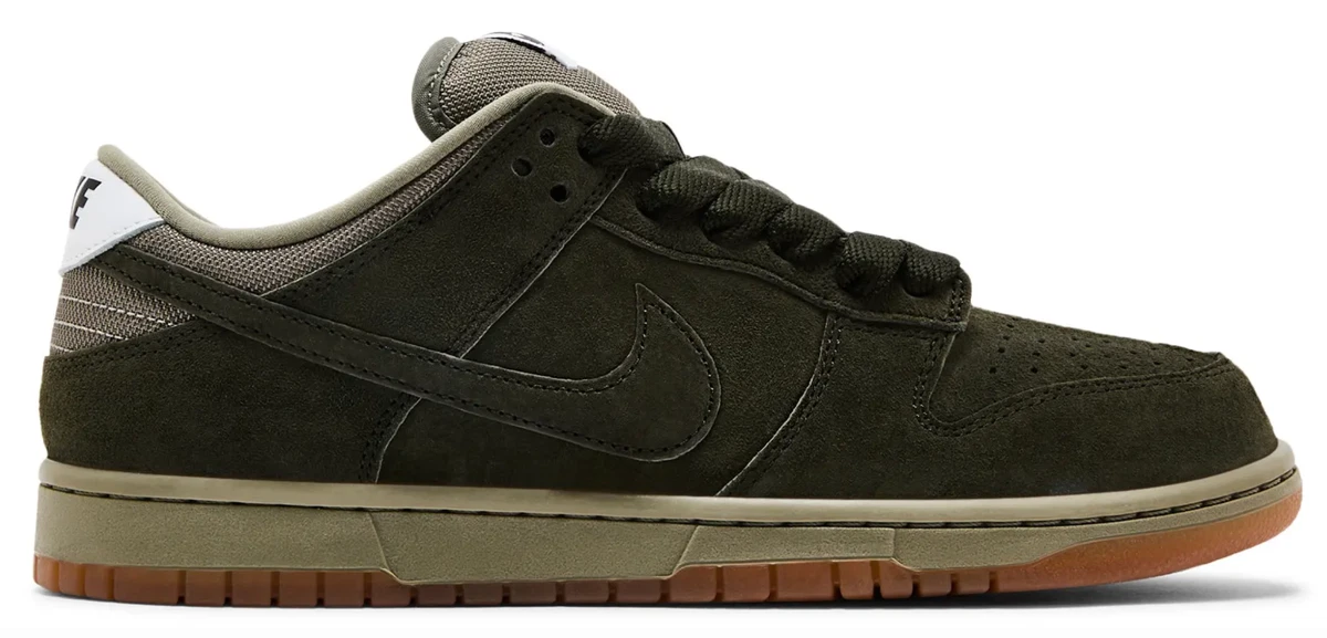 Nike SB Dunk Low Pro B Sequoia/ Light Army HJ0367-301 Men’s 8 / Women\'s 9.5 New Dunk Low Pro B – Premier main image 4