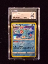 World record breaks Feraligatr 24/70 Dragon Majesty Holo on eBay