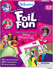 Foil Fun - Disney Princess, Mess-Free Art  Craft Kits for Kids, DIY Creative Ac
