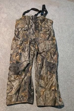 Mad Dog Gear Overalls Mens XXL Realtree Hardwoods Camo Silent Shadow Dry Gear 