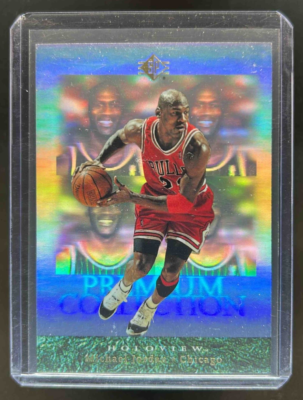 1995-96 SP Michael Jordan Premium Collection Holoview Special F/X #5 Bulls
