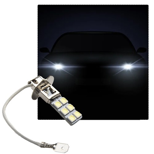 Kit 2 Ampoules Antibrouillard LED H3 Pour Opel Astra H G F - Blanc Xénon 6000K - Canbus Ready - 800LM - 13
