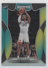 2019-20 Panini Prizm Draft Picks Green & Yellow 159/249 Dewan Hernandez #63 0c2