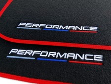 VELOURS FUßMATTEN für BMW X2 U10 (2023-...) 2x PERFORMANCE EDITION