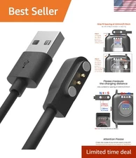 3.3Ft USB Smartwatch Charger - Fast Charging & Dual Compatibility