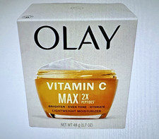 NEW FRESH Olay Regenerist Vitamin C  Peptide 24 MAX Face Moisturizer - 1.7 oz