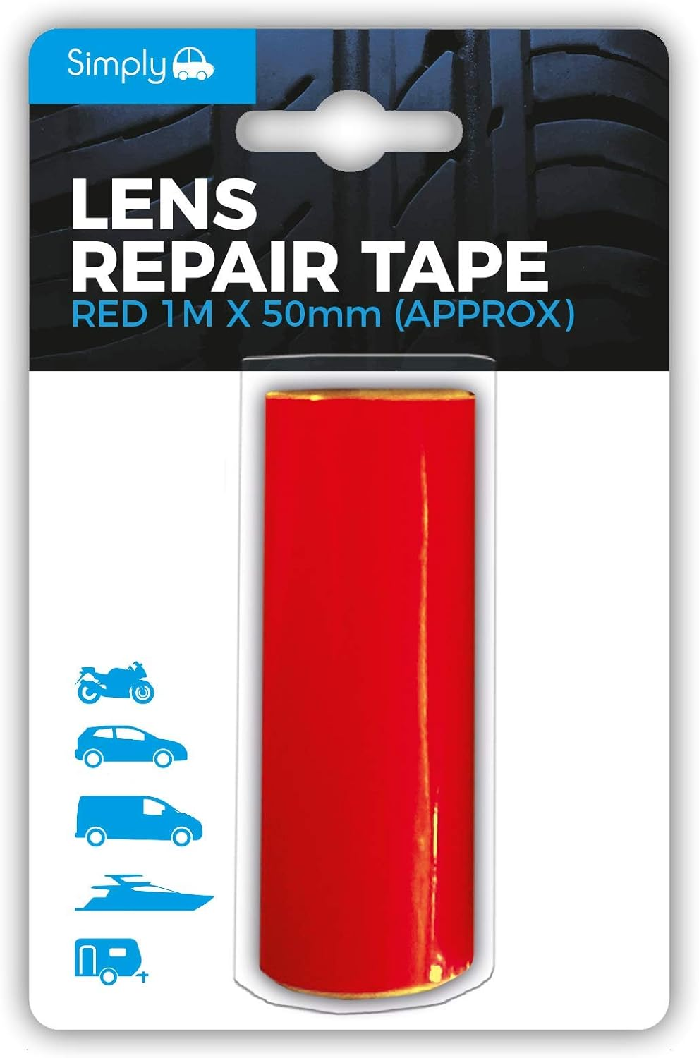 2253 Lens Tape| Red