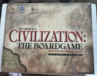 Gryphon Boardgame Sid Meiers's Civilization - The Board Game - 2nd Edition - NEW