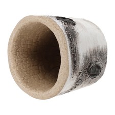 Tree Trunk Reptile Water Bowl - Food Feeding Dish for Lizards & Geckos -