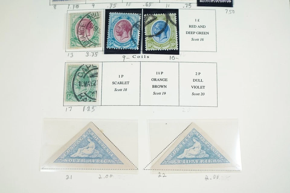 SOUTH AFRICA 1870S-1995 COLLECTION OF 1,800+ STAMPS MINT & USED IN SCOTT ALBUM - Image 3 of 4