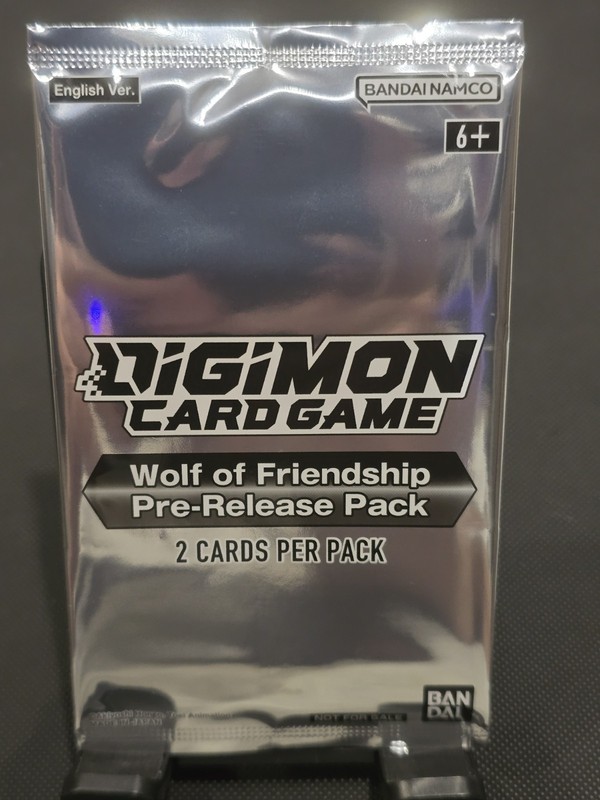 Digimon Card Game - Wolf of Friendship - Pre-Release Pack - ENGLISH SEALED