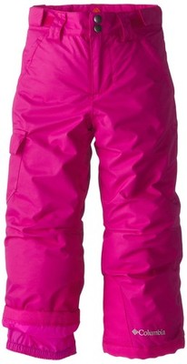 NEW COLUMBIA Big Girls Bugaboo Omni Insulated Snow Ski Pants L/14-16 Hot Pink