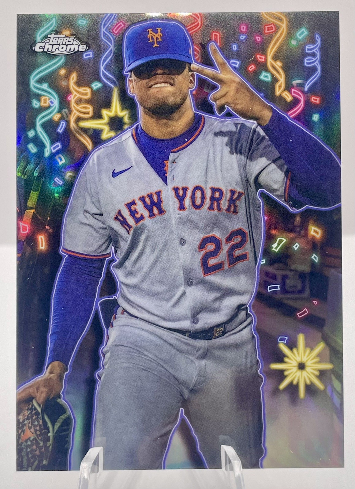 2025 Topps Chrome Update Series Juan Soto Celebracion No. CT-5