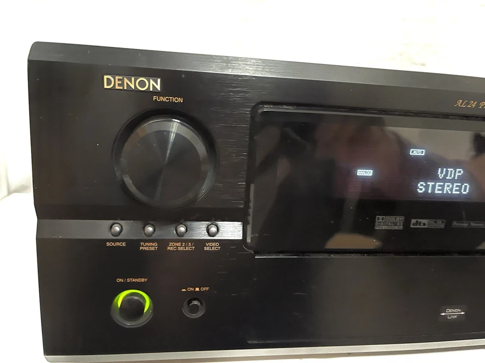 Denon AV Surround Sound Receiver Model AVR-3805 7.1 Home TheaterTested working - Image 2 of 4