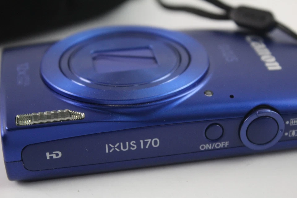 Canon IXUS 170 Digital Compact Camera Working w/ Canon 12x IS Zoom Lens - Image 4 of 4