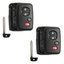 2 Key Fob Remote Shell Case AC Replacement for Toyota HYQ14AAB HYQ14ACX