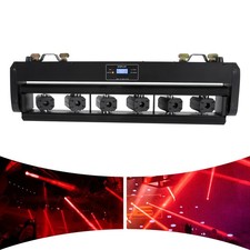 Laser Moving Head Light Bar 6x500mw 6 Eyes Stage Beam DJ Disco Party Light
