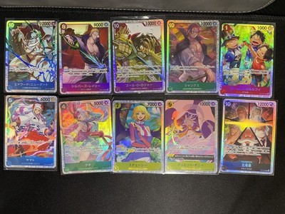 One Piece OP13 10er SR Sammlung Japanisch Near Mint Boosterfrisch Sammelkarten