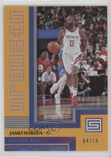 James Harden [Gold] #2 2017 Panini Status Symbols card