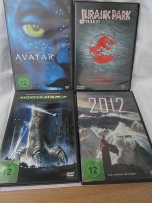 6 Filme: Avatar, Jurassik Park Trilogy, Gozilla & 2012